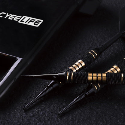CyeeLife Profi Dartpfeile Set 18g Kunststoffspitze 3 Stück