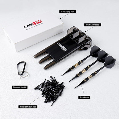CyeeLife Profi Dartpfeile Set 18g Kunststoffspitze 3 Stück