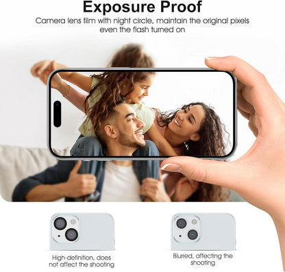 SPARIN 2+2 Stück Panzer Schutzglas für iPhone 15, 9H-Härte 6.1 Pouces 2023