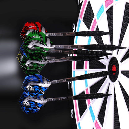 Dartpfeile Soft Set 12 Stück mit Zubehör und Geschenkbox