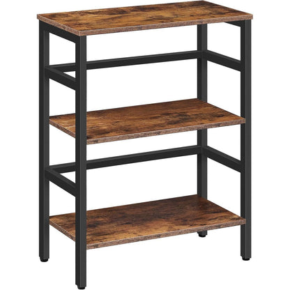 Leiterregal 3 Ebenen Bücherregal Industriestil 60 x 30 x 81