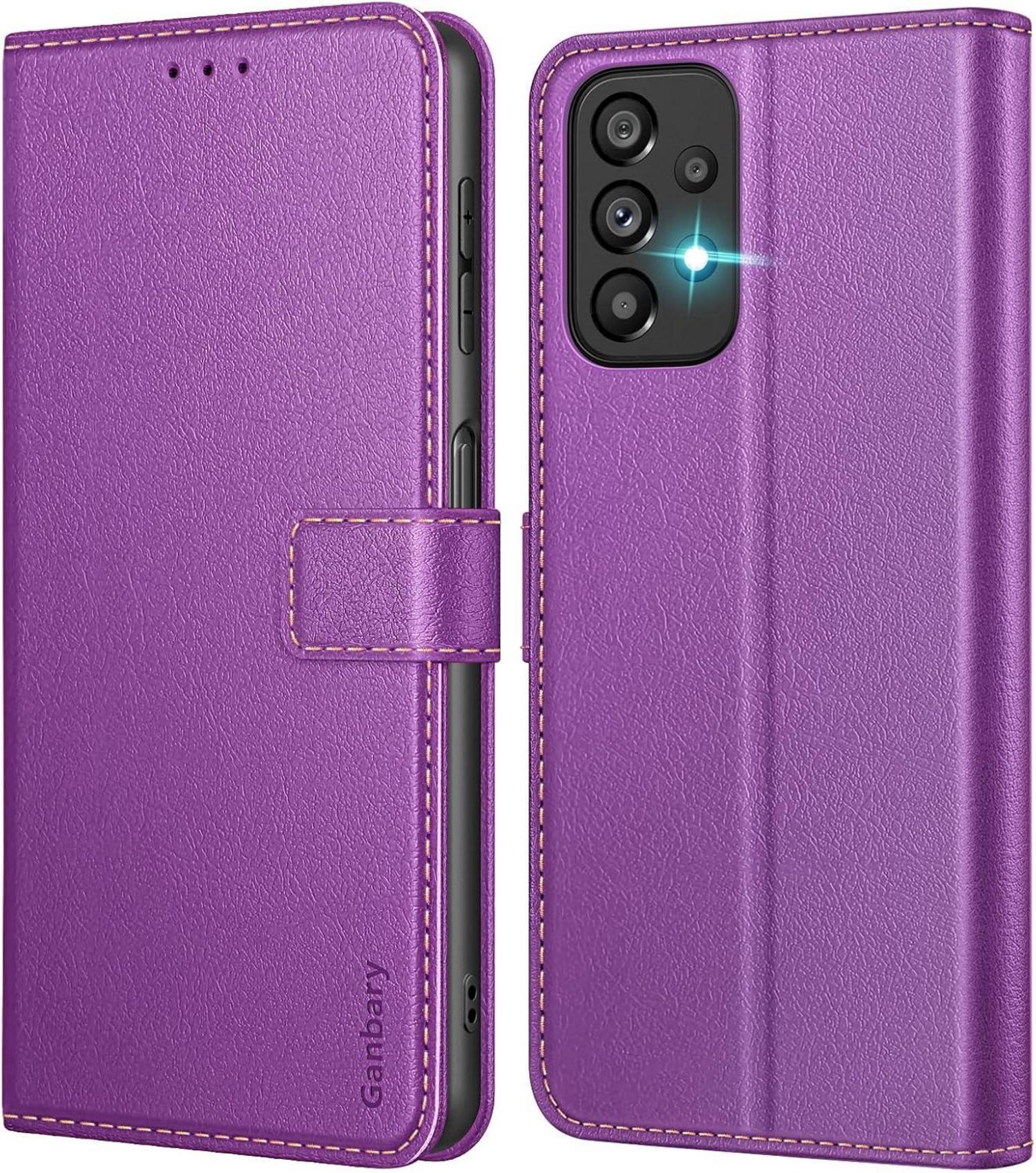 Samsung Galaxy A23 4G/5G Handyhülle, Leder Klapphülle mit