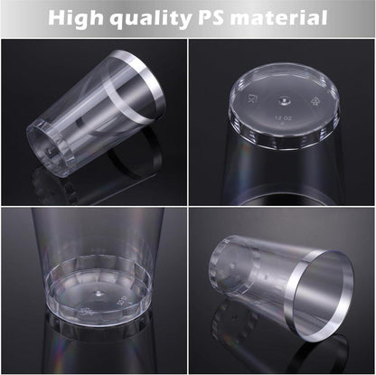 60er Packung Hejo Partybecher 360ml Kunststoff Becher