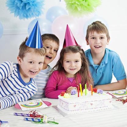 Servietten Regenbogen Party Deko 60 Stück für Geburtstag Hochzeit