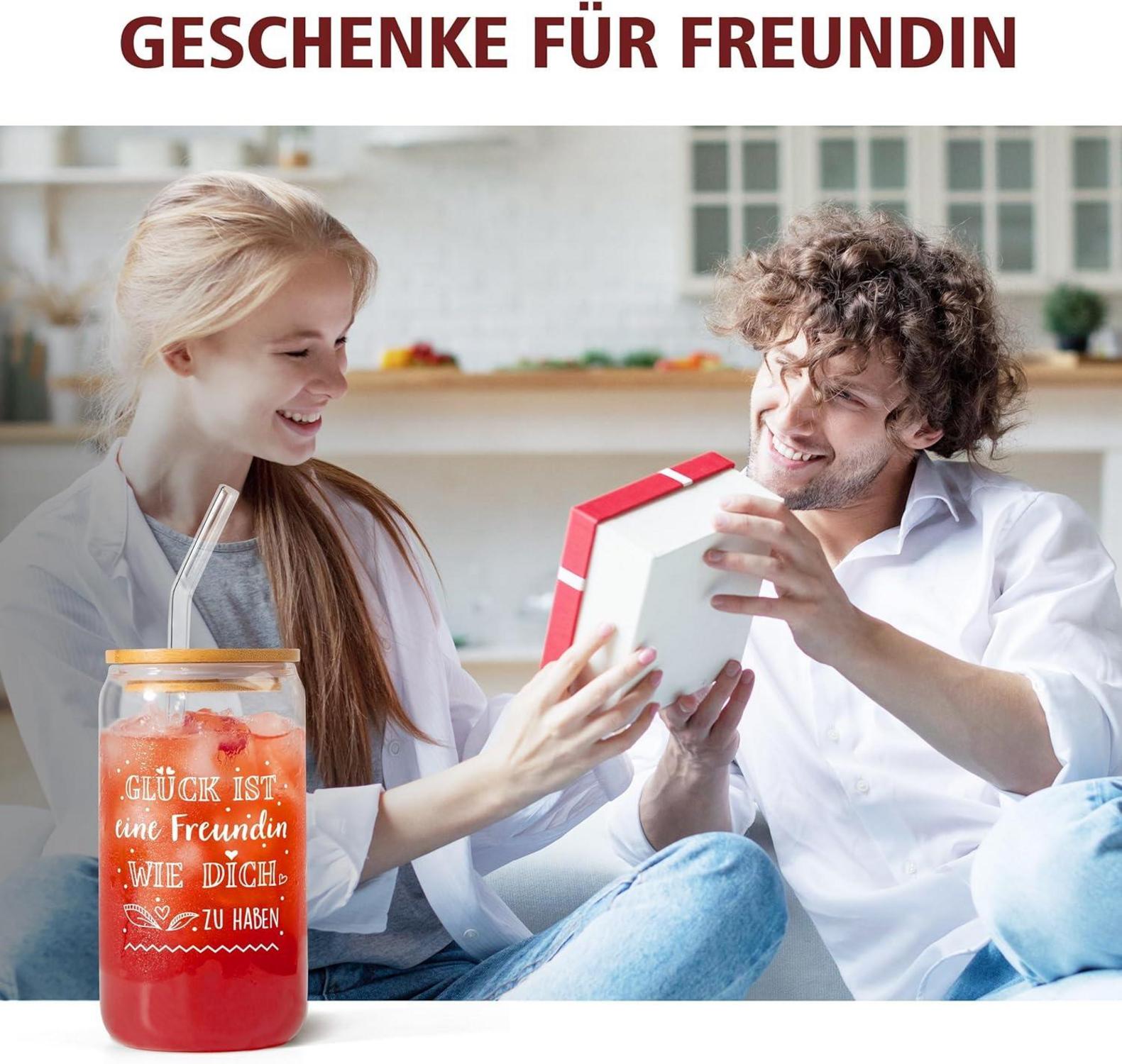 Juratar Cocktailgläser mit Deckel und