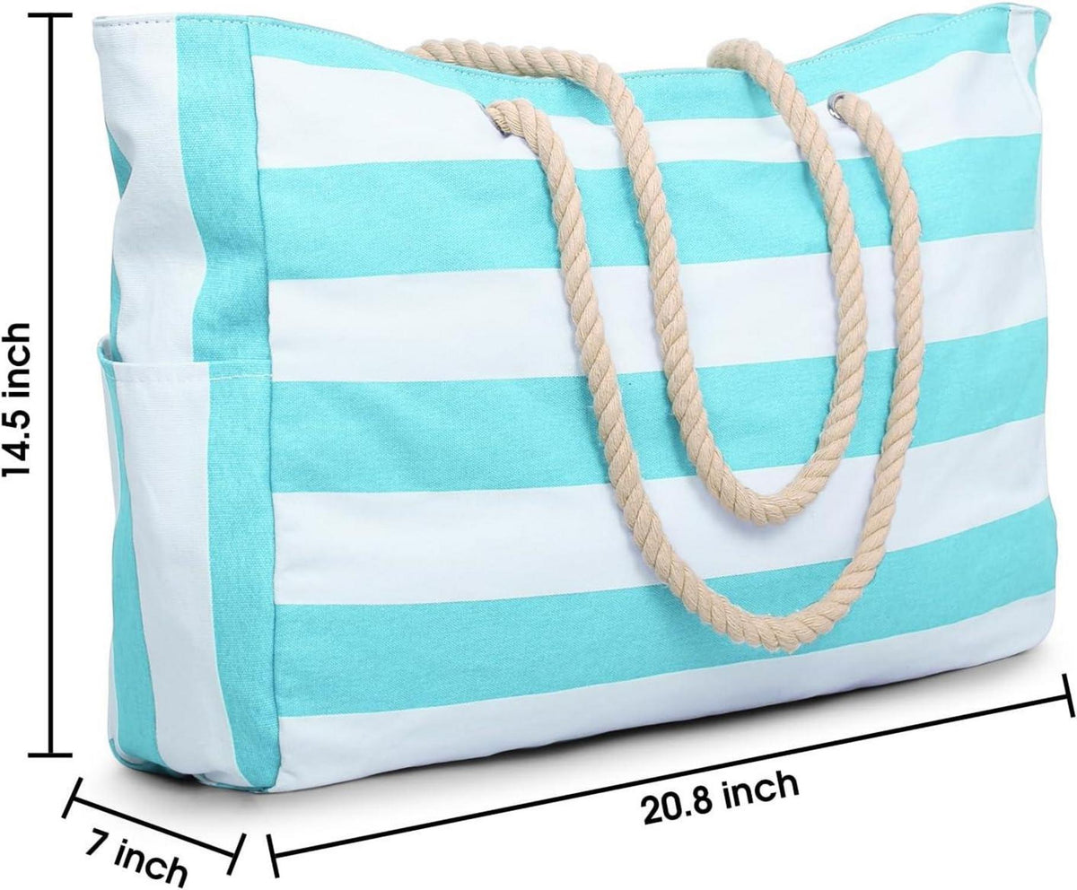 Große Strandtasche XXL Damen Reisetasche B-seegrün Weihnachtsgeschenke