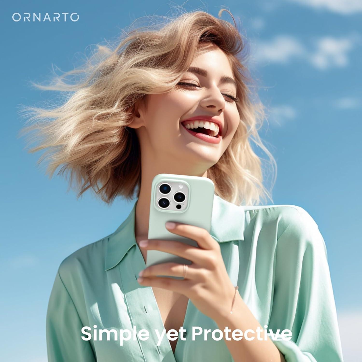 iPhone 15 Pro Max Hülle Silikon 6,7 Zoll Kratzfeste Schutzhülle 2023