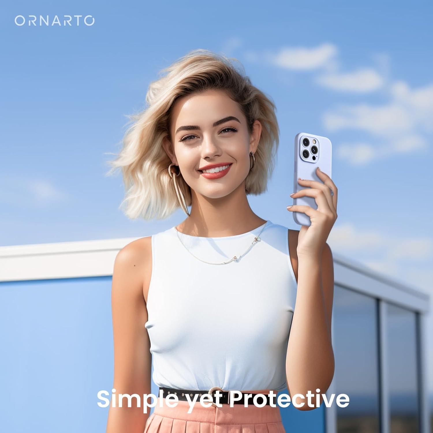 Schutzhülle für iPhone 15 Pro Max mit Kameraschutz, 2 Schutzfolien