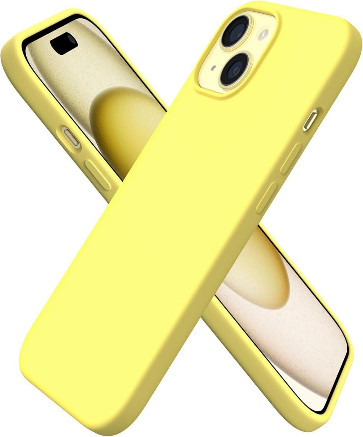 iPhone 15 Hülle Silikon Ultra dünn flüssiges Silikon stxy-cr09