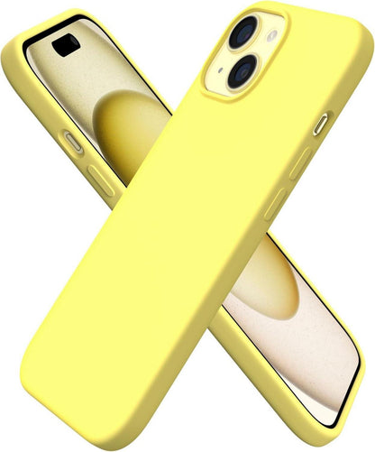 iPhone 15 Hülle Silikon Ultra dünn flüssiges Silikon stxy-cr09