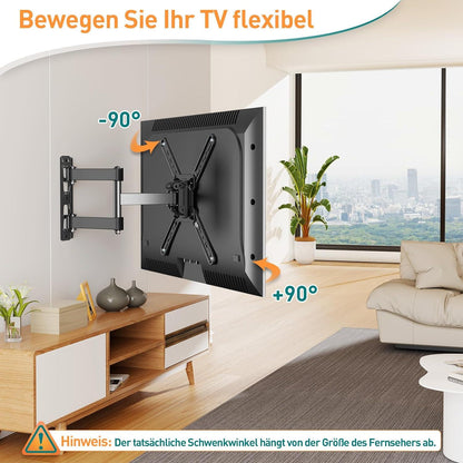 TV Wandhalterung schwenkbar neigbar für 26-50 Zoll Fernseher