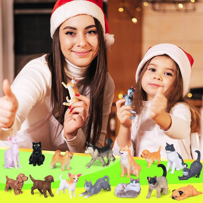 Adventskalender 2026 Bauerhof Tiere Hunde Farm 2-10 Jahre