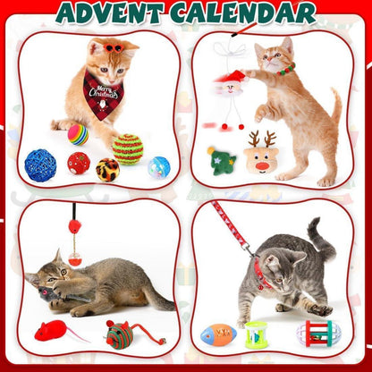 Adventskalender Katze 2024 Weihnachtsgeschenke 24