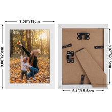 12er Set Bilderrahmen 15x20 cm Weiße Fotorahmen Collage