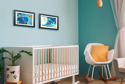 Kinder-Kunstrahmen A4, Holzrahmen für Kinderbilder