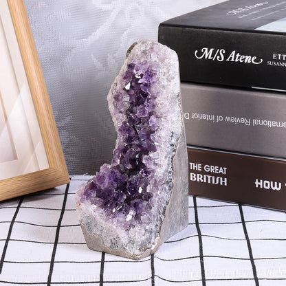 Natürlicher Amethyst Druse Kristall Cluster Dekoration