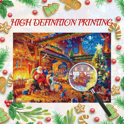 Weihnachtspuzzle Adventskalender 2024 1008 Teile Geschenk
