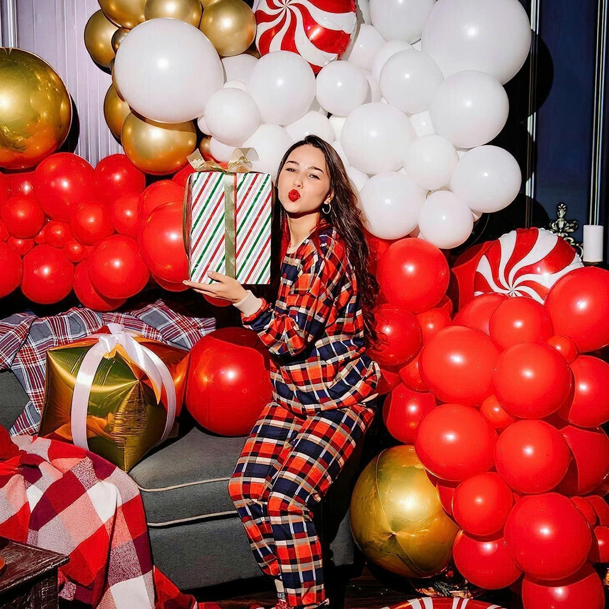 120er Luftballon Set Rot 18 12 10 5 Zoll Geburtstag Hochzeit Party Deko