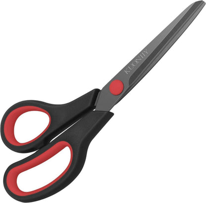 Titanbeschichtete Mehrzweckschere schwarz-rot 21,3 cm