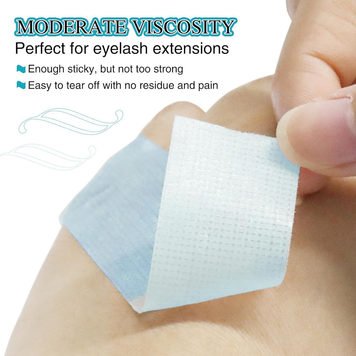 Silikon Wimpern Tape Micropore Band Atmungsaktiv & Schmerzfrei
