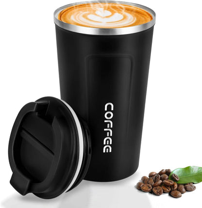 Thermobecher Edelstahl Kaffee to Go Vakuumisolierter Becher 18oz