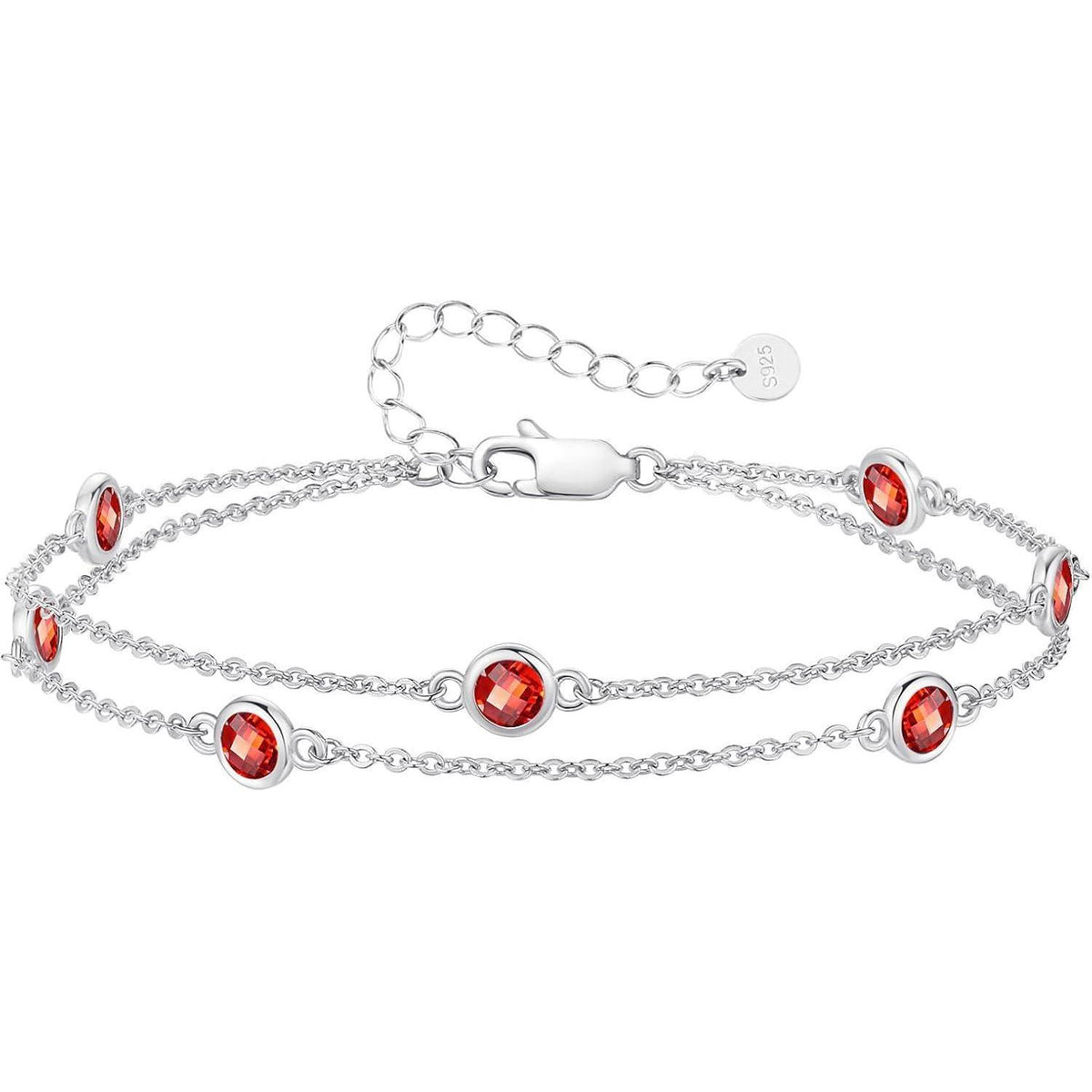 Silber Armband Damen 925 mit Zirkonia – Verstellbar & Zeitlos