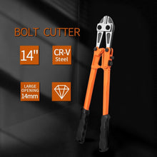 Bolzenschneider 35cm CR-V mit rutschfesten Griffen