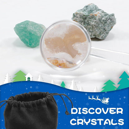 Adventskalender 2026 Kinder Kristalle Fossilien Edelsteine