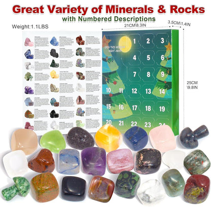 Adventskalender 2026 Kinder Kristalle Mineralien Edelsteine