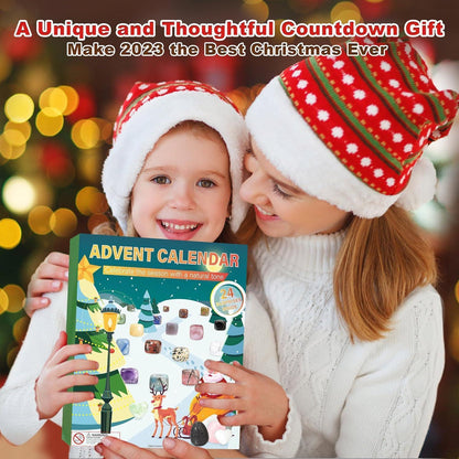 Adventskalender 2026 Kinder Kristalle Mineralien Edelsteine