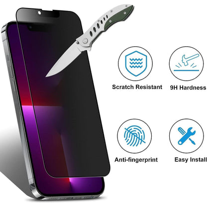 Mothca Sichtschutzfolie Matt iPhone 12 Pro Privacy Panzer