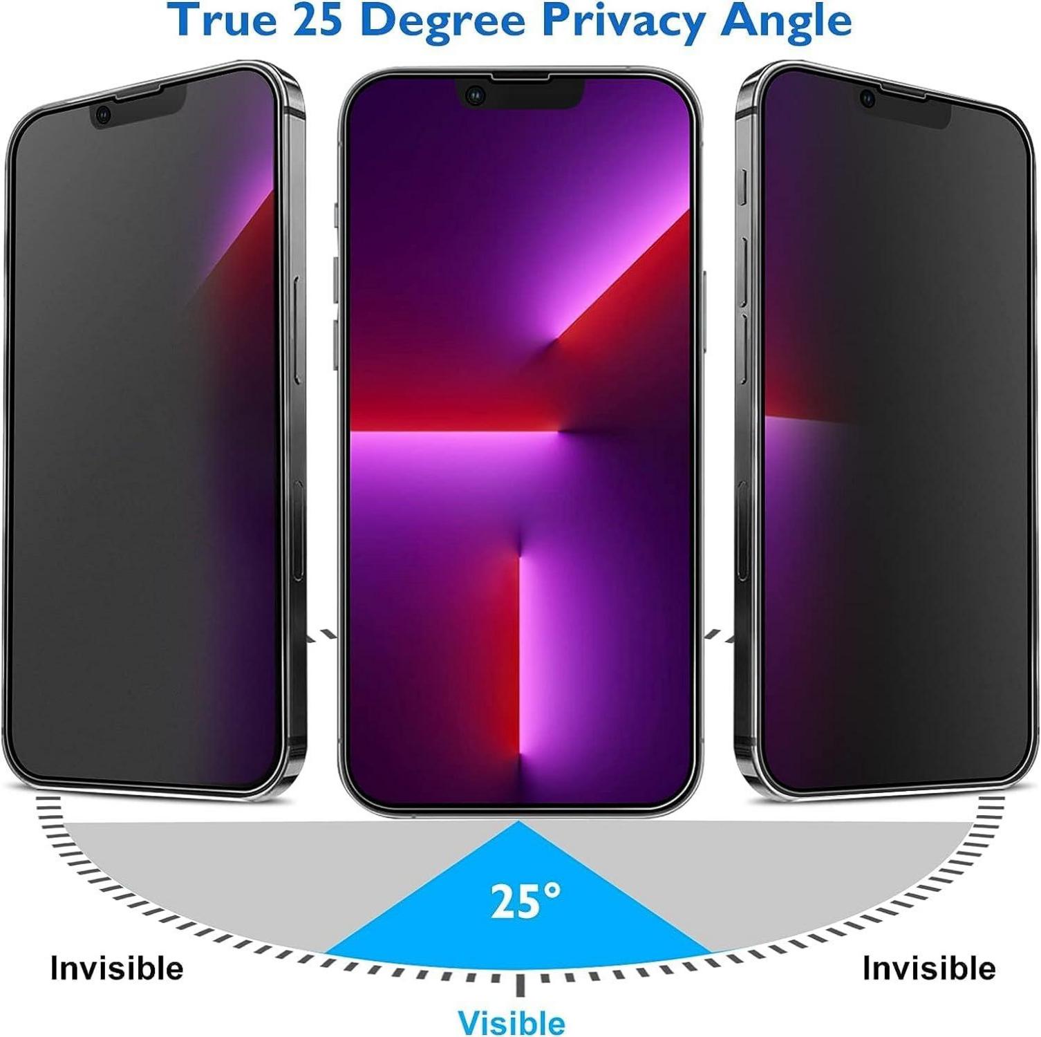 Mothca Sichtschutzfolie Matt iPhone 12 Pro Privacy Panzer