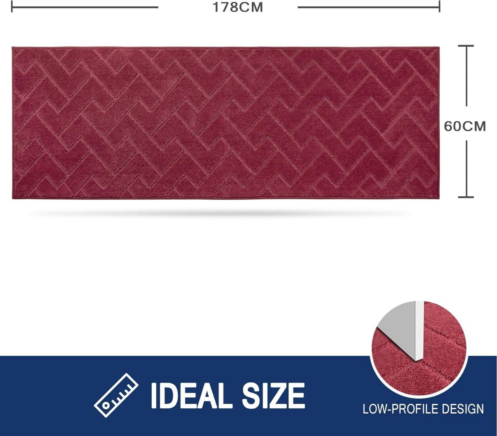Schmutzfangmatte 60x178cm rutschfest waschbar