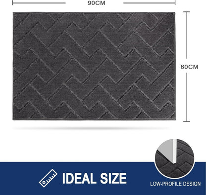 Schmutzfangmatte 60x90cm rutschfest waschbar Sauberlaufmatte