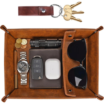 Leder Tablett Organizer Männer Weihnachtsgeschenke