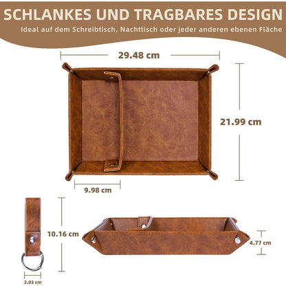 Leder Tablett Organizer Männer Weihnachtsgeschenke