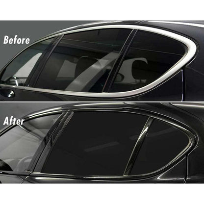 Schwarz Glänzende Autofolie 10x900cm – Hochwertiger Vinyl Wrap