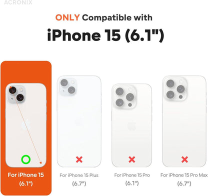iPhone 15 Hülle Liquid Silicone Stoßfest Zitronengelb