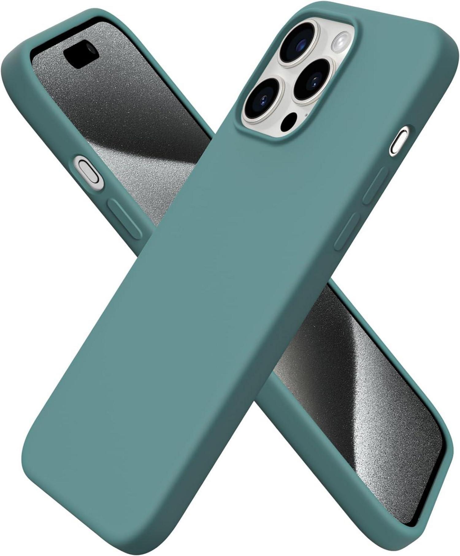 iPhone 15 Pro Max Silikonhülle flüssig, 6,7 Zoll, Kratzfest