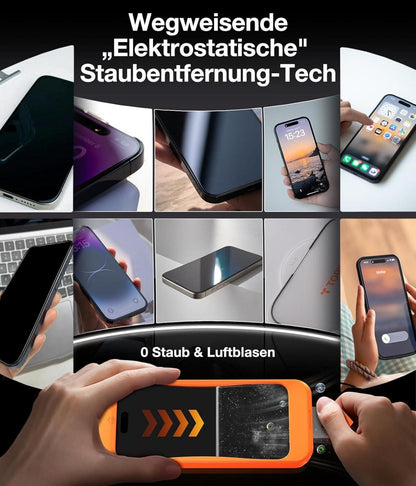 Full Screen Panzerglas Bruchsicherheit Schutzfolie für iPhone 15 Pro