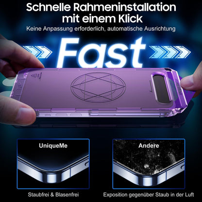 Panzerfolie für iPhone 15 Pro Max: Anti-Spy, 9H