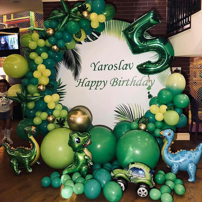 120er Set Grüne Luftballons Ballon Girlande Party Hochzeit Deko