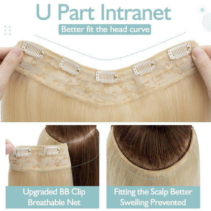 Blond Echthaar Clip-in Extensions 55 cm – Remy Haarverlängerung