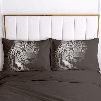 Leoparden Bettwäsche 135x200 - 4teilig, Flauschig & Modern