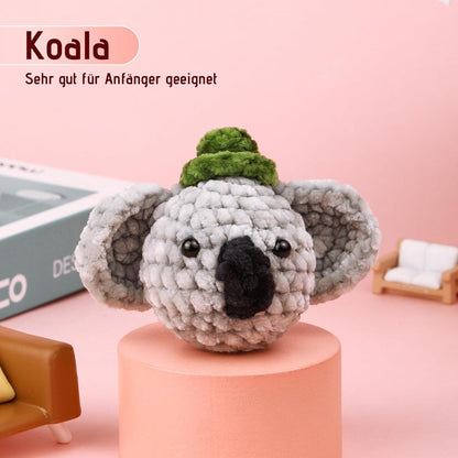 Riddur Häkelset für Anfänger Koala DIY Bastelset neu zusammenstellen