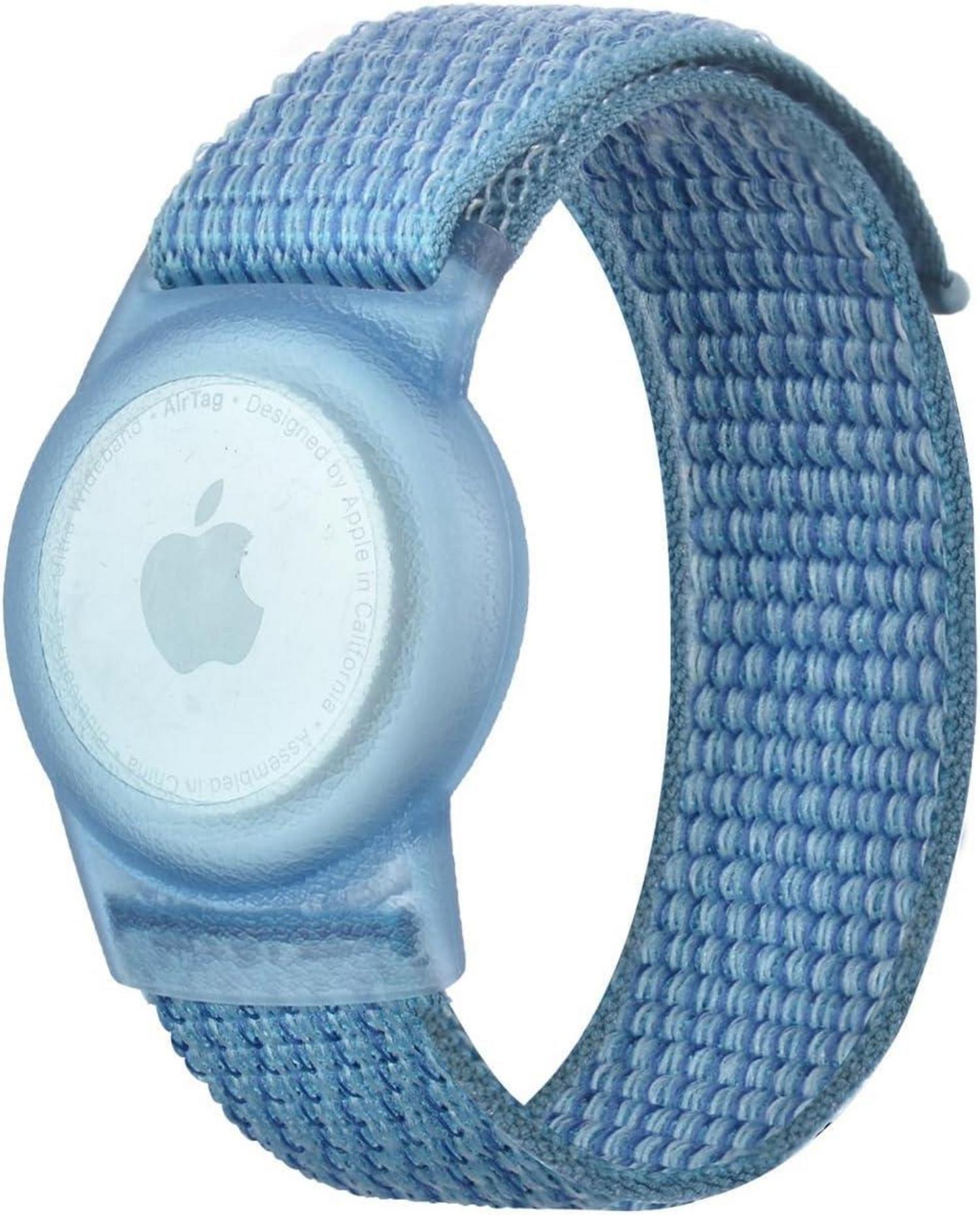Nylon Armband für Airtag Kinder Silikon GPS-Tracker-Uhrenarmband
