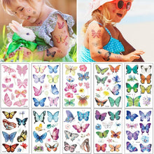 Schmetterling Tattoos für Kinder und Erwachsene