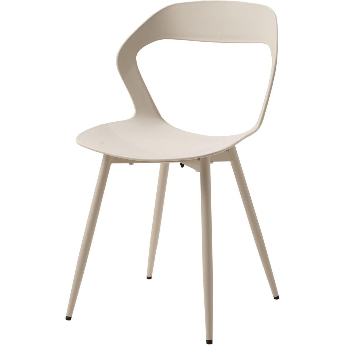 Moderner Esszimmerstuhl Set (4x) – Beige, Skandinavisch & Ergonomisch