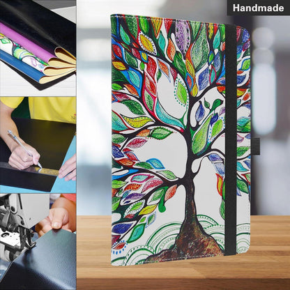 Hülle für TECLAST T50 Tablet 11 Zoll 2023 PU Leder Ständer Love Tree
