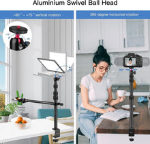 Kamera Tischstativ Flexibler Arm LED Licht Halterung